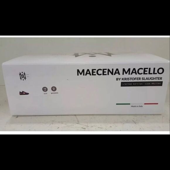 Maecena Macello Italian Woman's Sneakers Sz-10 - Picture 9 of 9